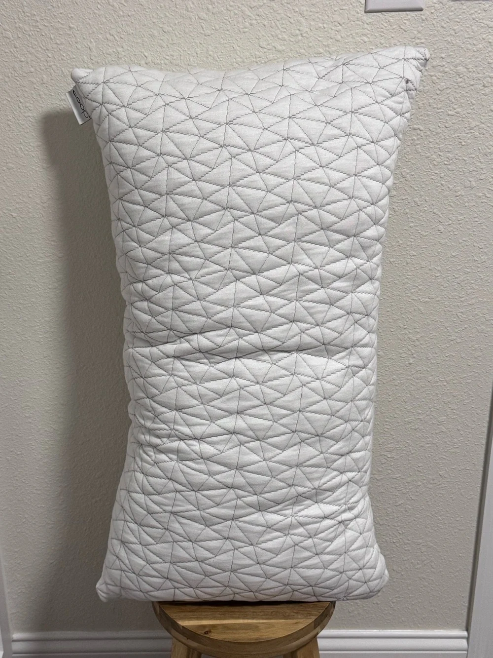 Authentic Coop Home Goods Original King Adjustable Bed Pillow EUC